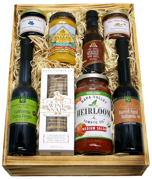 "Gourmet Gift Boxes from the Napa Valley"
